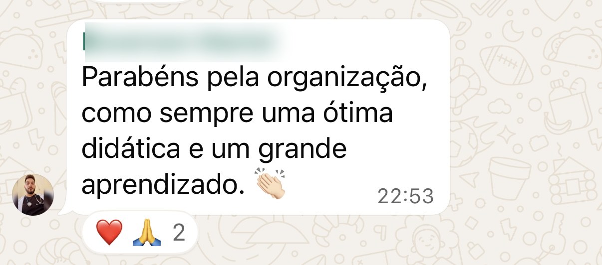 Roverson Mariot — parabéns pela organização e didática